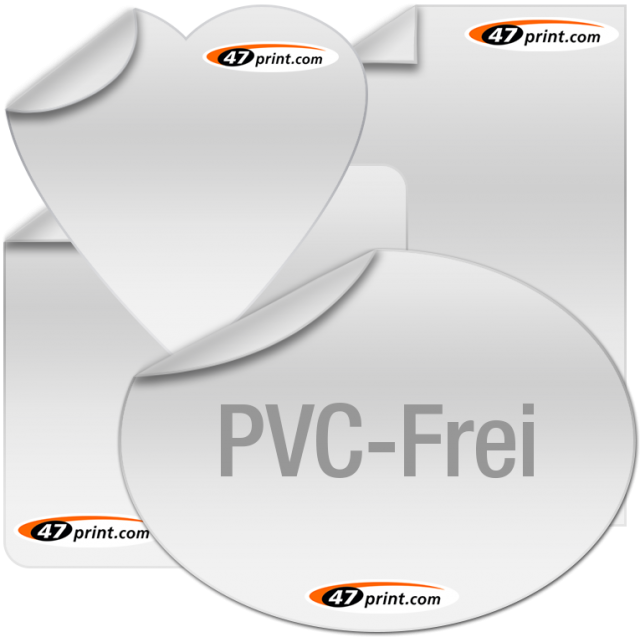 Premium Aufkleber PVC-Frei drucken