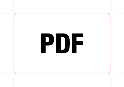 Plastikkarten Druckvorlage als PDF