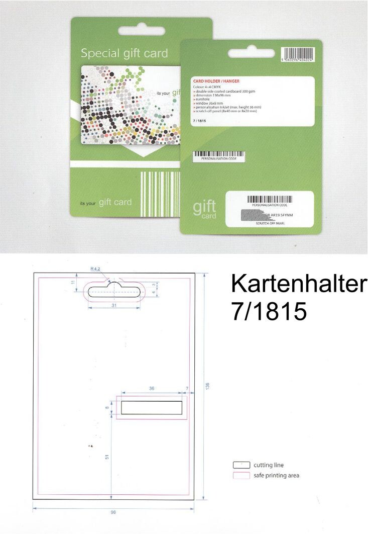 Vorschaubild Kartenträger 1815