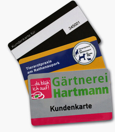 Plasktikkarten Kundenkarten