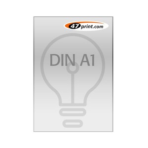 Plakat DIN A1 Backlit-Folie