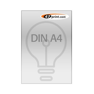 Plakat DIN A4 Backlit-Folie
